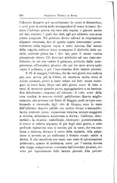 Gazzetta medica di Roma