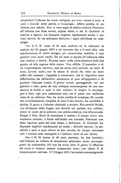 Gazzetta medica di Roma