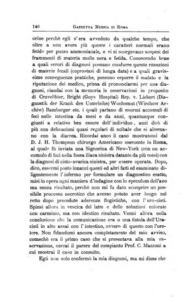 Gazzetta medica di Roma