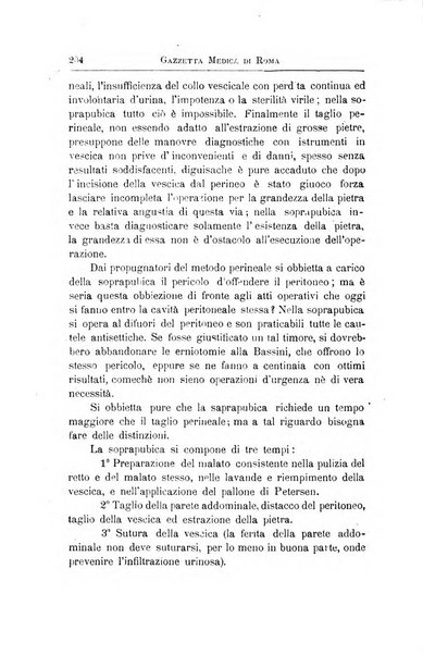 Gazzetta medica di Roma