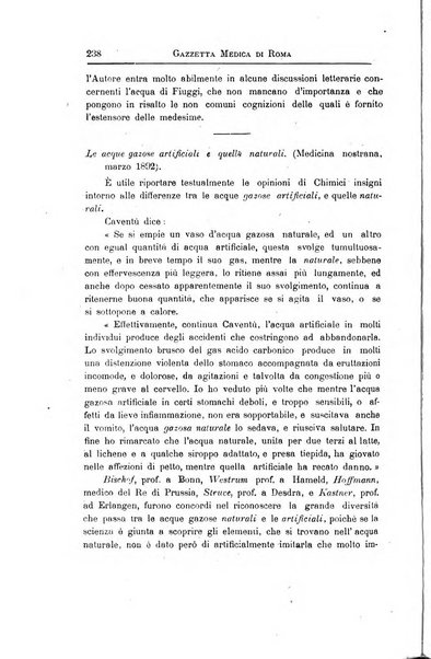 Gazzetta medica di Roma