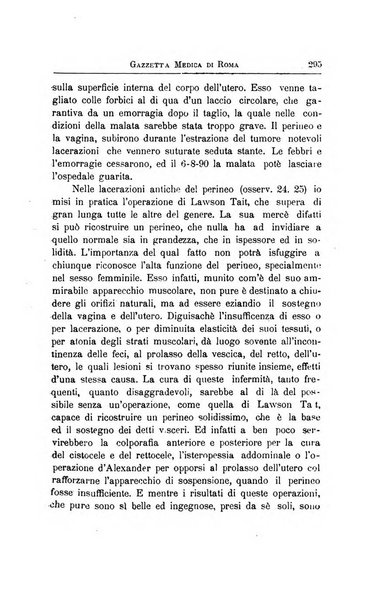 Gazzetta medica di Roma