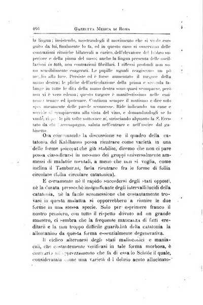 Gazzetta medica di Roma