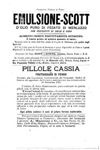 Gazzetta medica di Roma