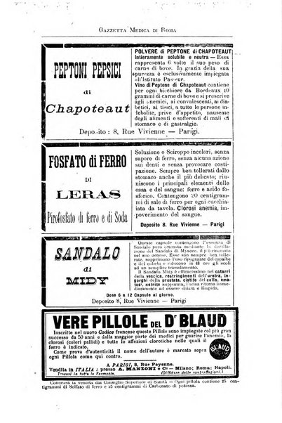 Gazzetta medica di Roma