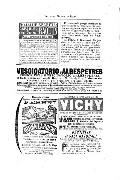 Gazzetta medica di Roma