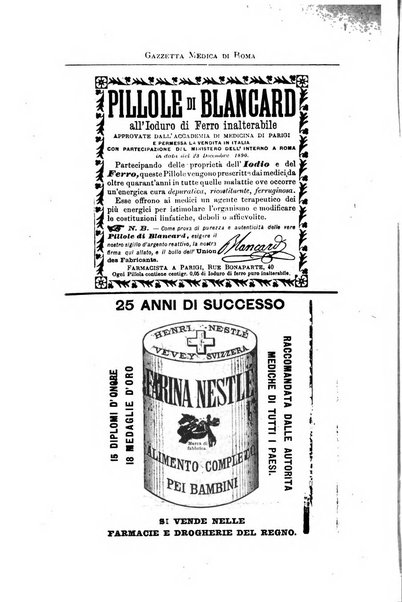 Gazzetta medica di Roma