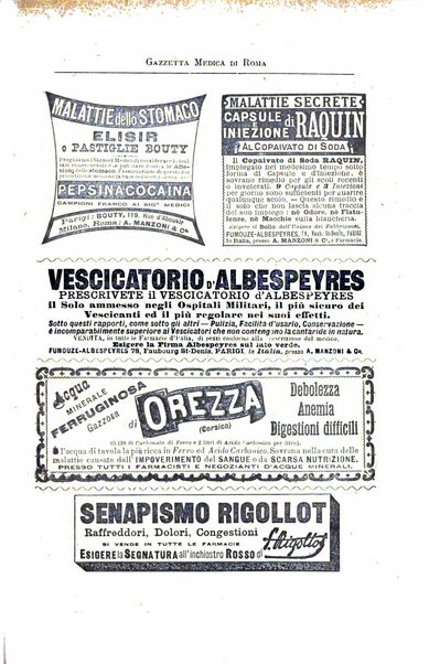 Gazzetta medica di Roma