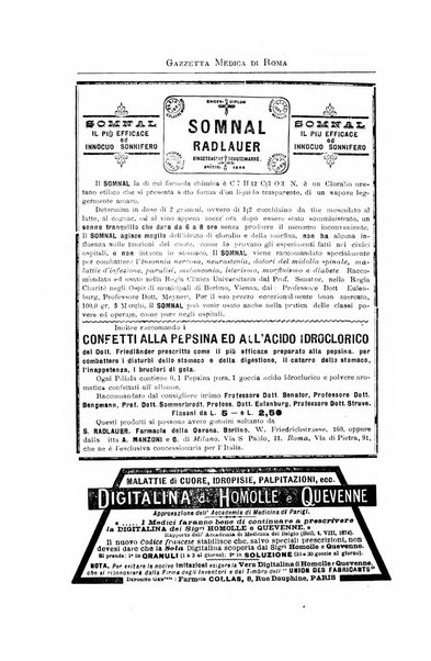 Gazzetta medica di Roma