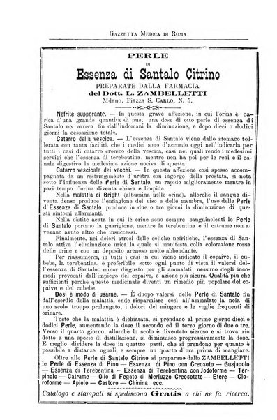 Gazzetta medica di Roma