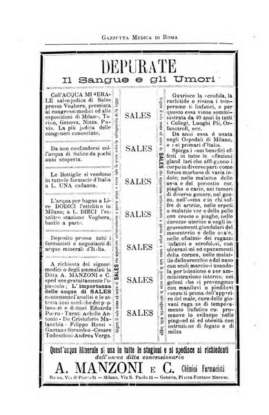 Gazzetta medica di Roma