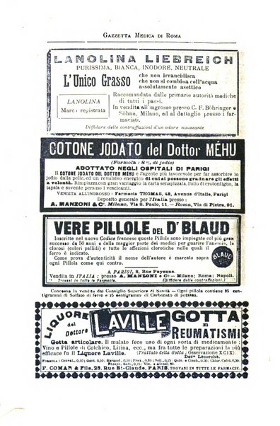 Gazzetta medica di Roma