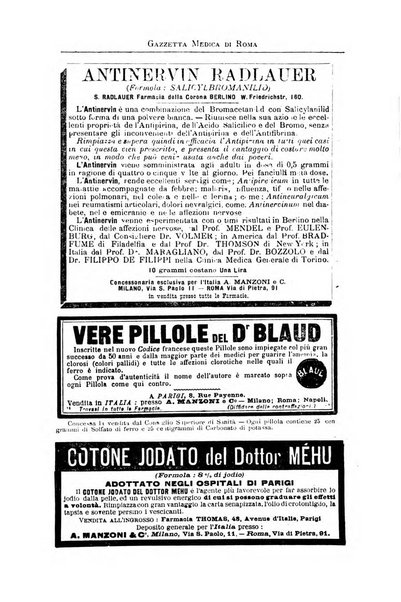 Gazzetta medica di Roma