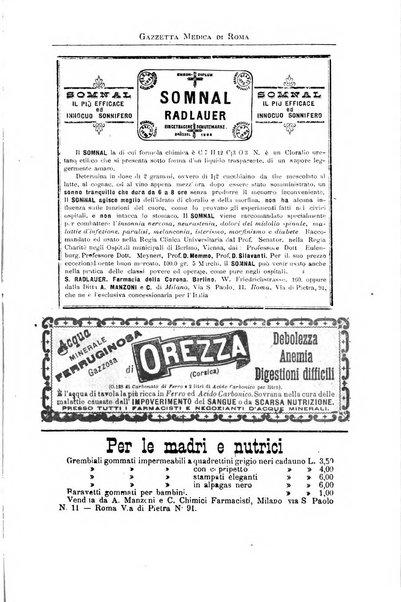 Gazzetta medica di Roma