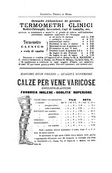 Gazzetta medica di Roma