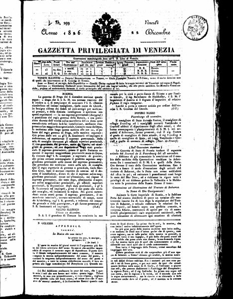 Gazzetta privilegiata di Venezia