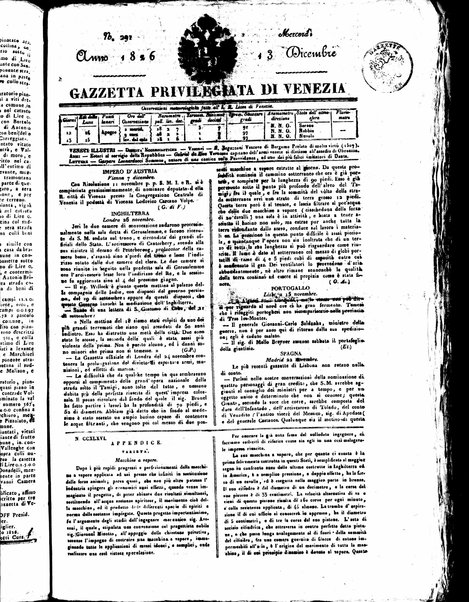 Gazzetta privilegiata di Venezia