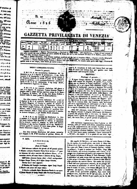 Gazzetta privilegiata di Venezia