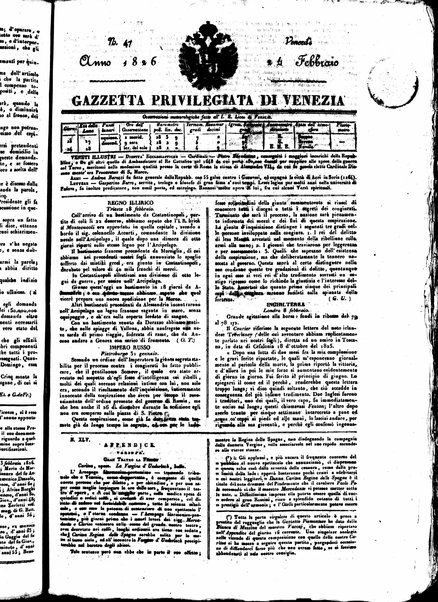 Gazzetta privilegiata di Venezia