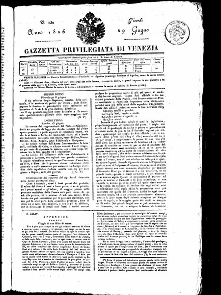 Gazzetta privilegiata di Venezia