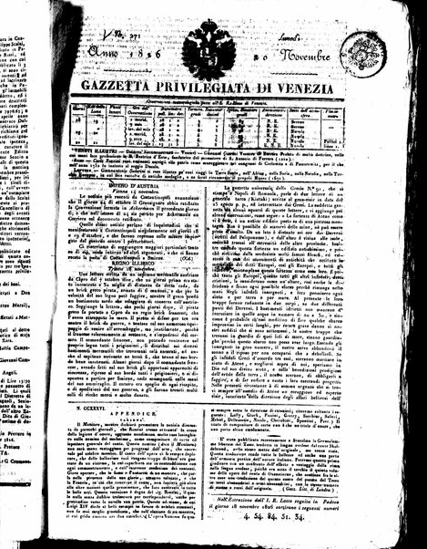 Gazzetta privilegiata di Venezia