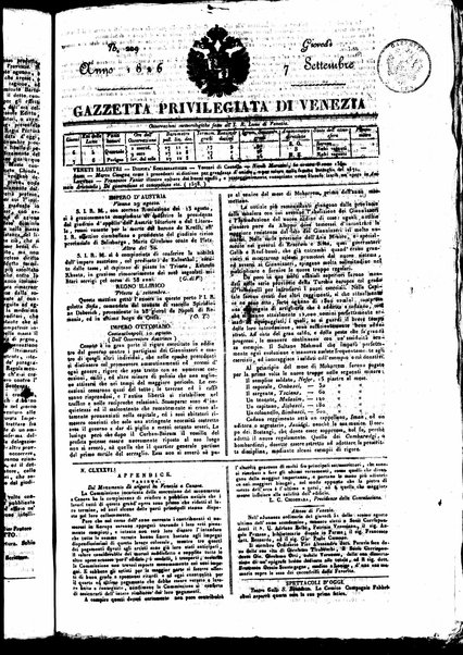 Gazzetta privilegiata di Venezia