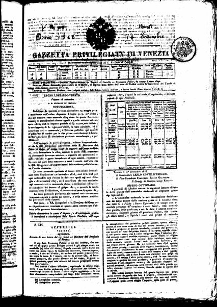 Gazzetta privilegiata di Venezia