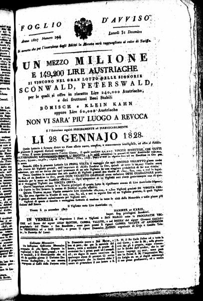 Gazzetta privilegiata di Venezia