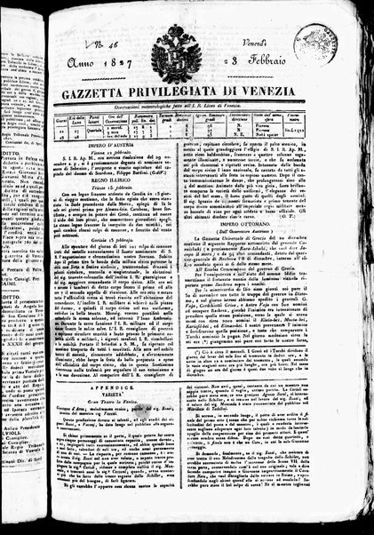 Gazzetta privilegiata di Venezia