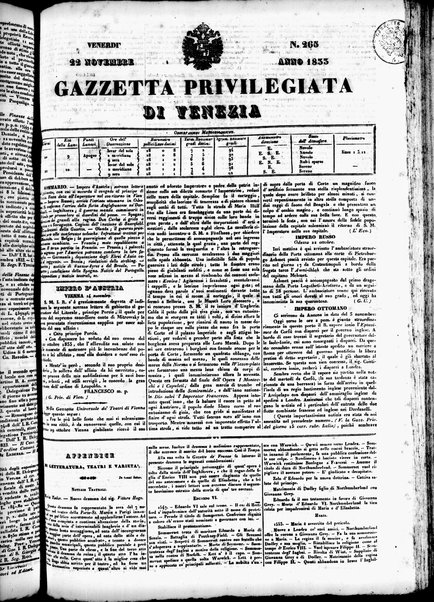 Gazzetta privilegiata di Venezia