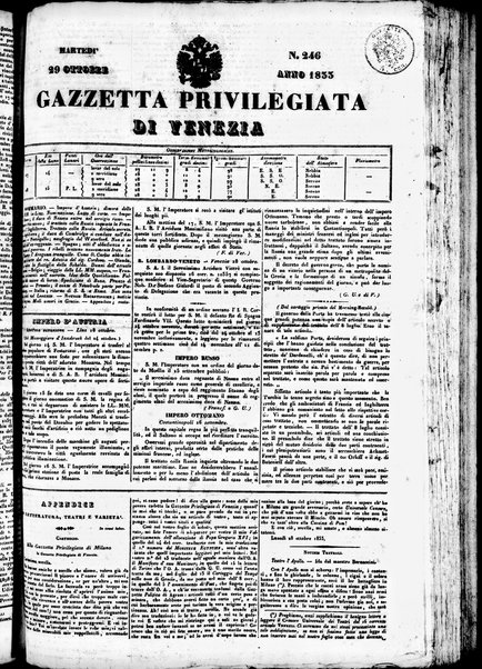 Gazzetta privilegiata di Venezia