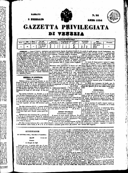 Gazzetta privilegiata di Venezia