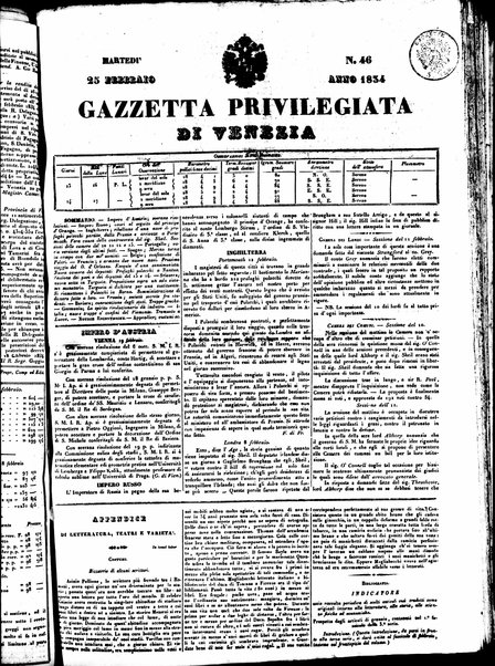 Gazzetta privilegiata di Venezia