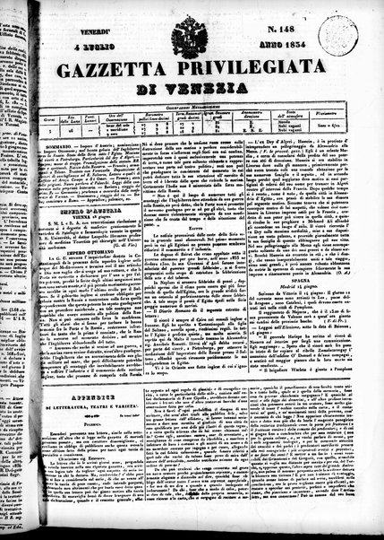 Gazzetta privilegiata di Venezia