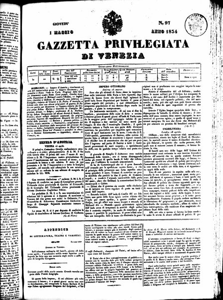 Gazzetta privilegiata di Venezia