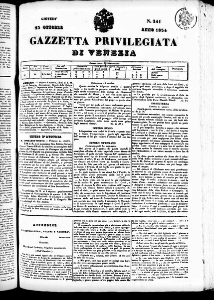 Gazzetta privilegiata di Venezia