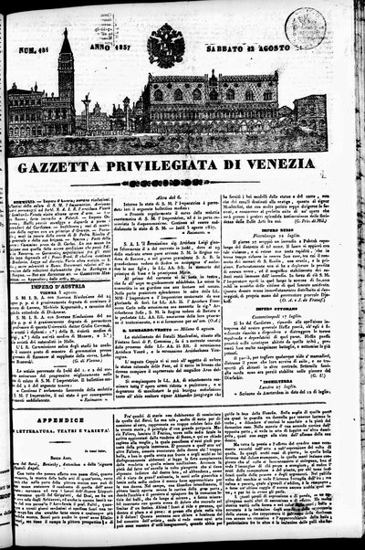 Gazzetta privilegiata di Venezia