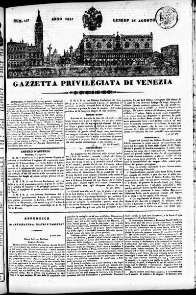 Gazzetta privilegiata di Venezia