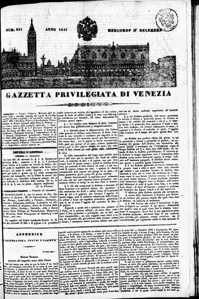 Gazzetta privilegiata di Venezia