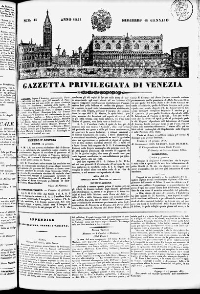 Gazzetta privilegiata di Venezia