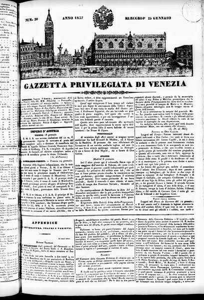 Gazzetta privilegiata di Venezia