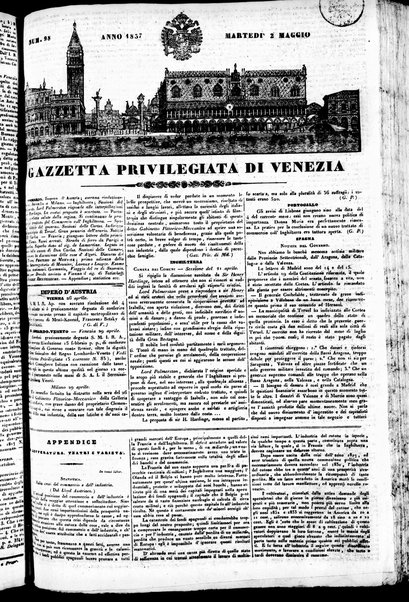 Gazzetta privilegiata di Venezia