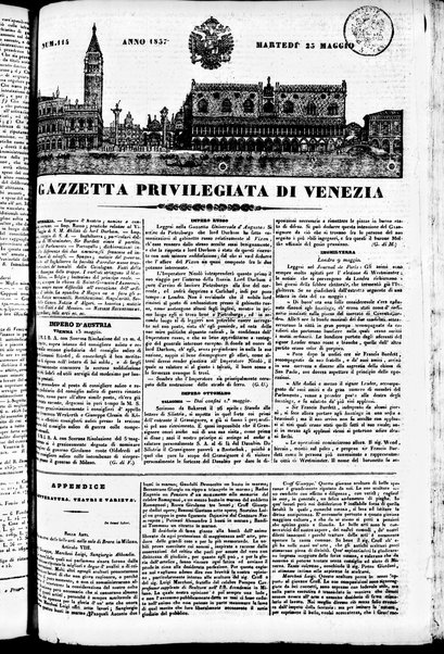 Gazzetta privilegiata di Venezia