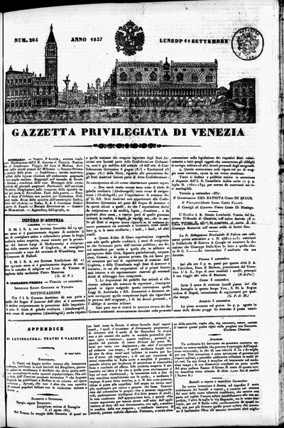 Gazzetta privilegiata di Venezia