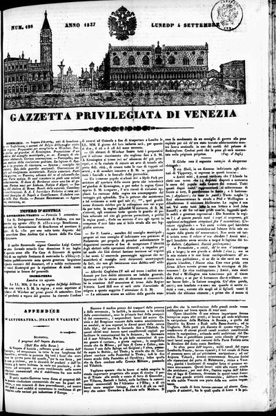 Gazzetta privilegiata di Venezia