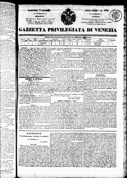 Gazzetta privilegiata di Venezia