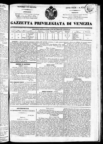 Gazzetta privilegiata di Venezia