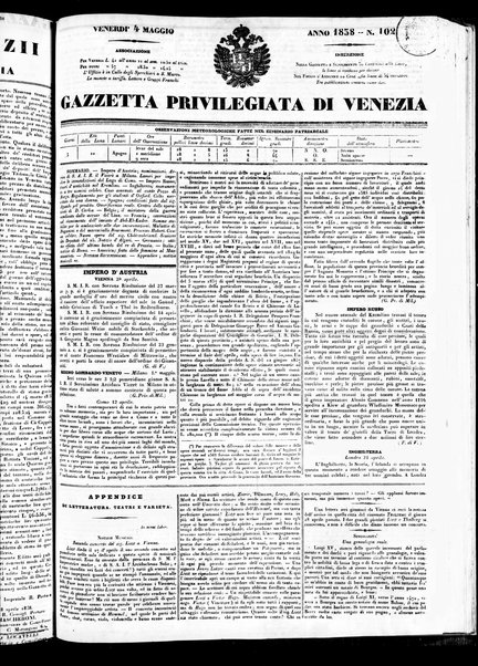 Gazzetta privilegiata di Venezia