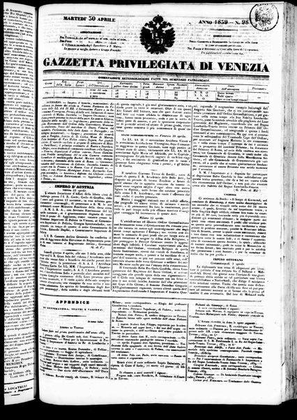 Gazzetta privilegiata di Venezia