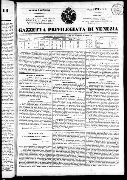 Gazzetta privilegiata di Venezia